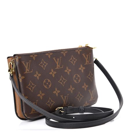 double zip lv|Liv Pochette Monogram .